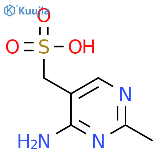 4-Amino-2-methyl-5-pyrimidinemethanesulfonic acid structure