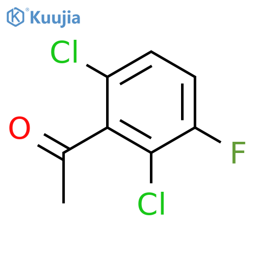 1-(2,6-Dichloro-3-fluorophenyl)ethanone structure