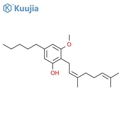 Cannabigerol monomethyl ether structure