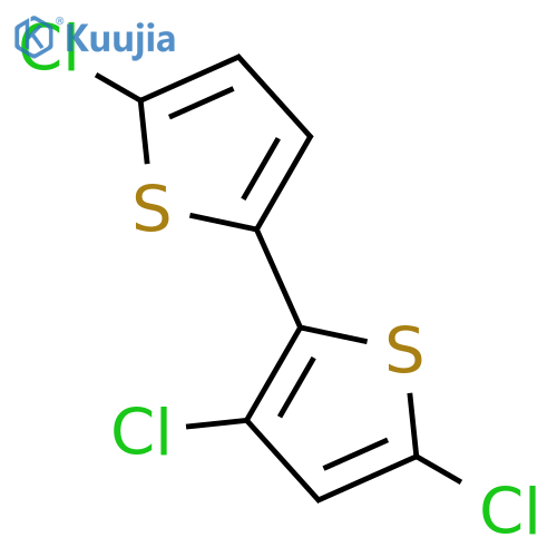 2,2'-Bithiophene, 3,5,5'-trichloro- structure