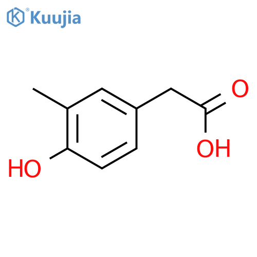 2-(4-Hydroxy-3-methylphenyl)acetic acid structure
