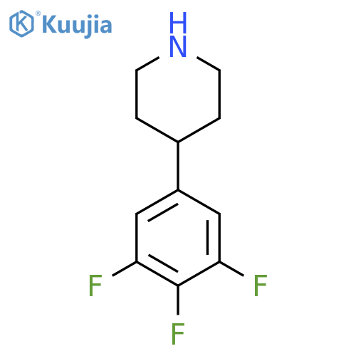 4-(3,4,5-trifluorophenyl)piperidine structure