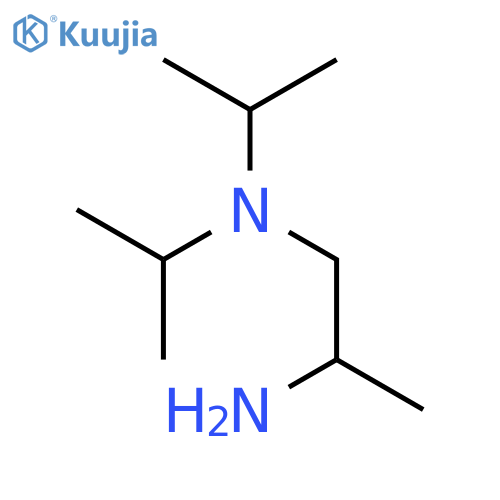 (2-aminopropyl)bis(propan-2-yl)amine structure