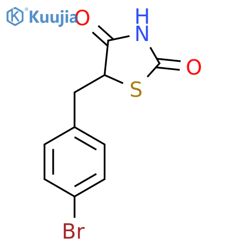 5-(4-Bromo-benzyl)-thiazolidine-2,4-dione structure