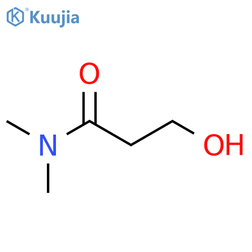 3-Hydroxy-N,N-dimethylpropanamide structure