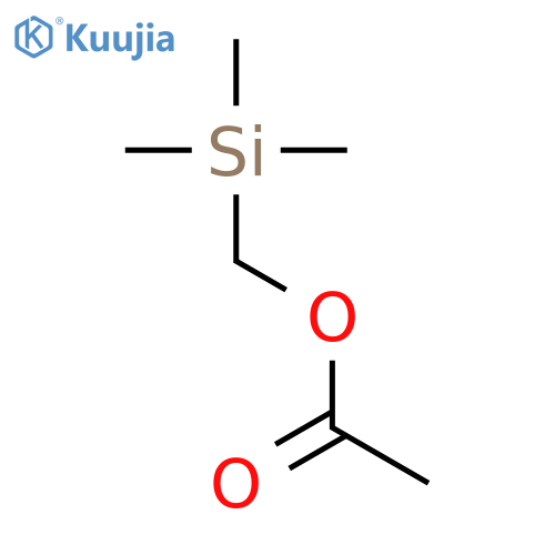 Trimethylsilylmethyl acetate structure