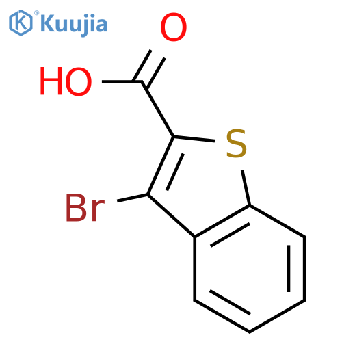 3-Bromo-1-benzothiophene-2-carboxylic Acid structure