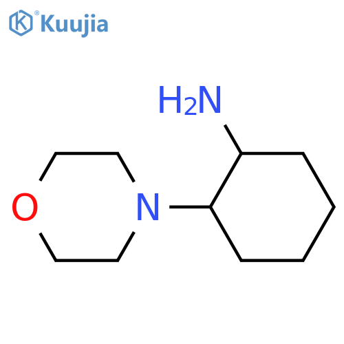 2-(morpholin-4-yl)cyclohexan-1-amine structure