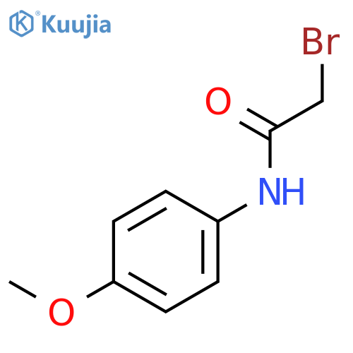 2-Bromo-N-(4-methoxyphenyl)acetamide structure