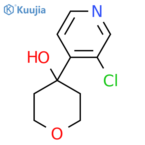 4-(3-Chloropyridin-4-yl)tetrahydro-2H-pyran-4-ol structure