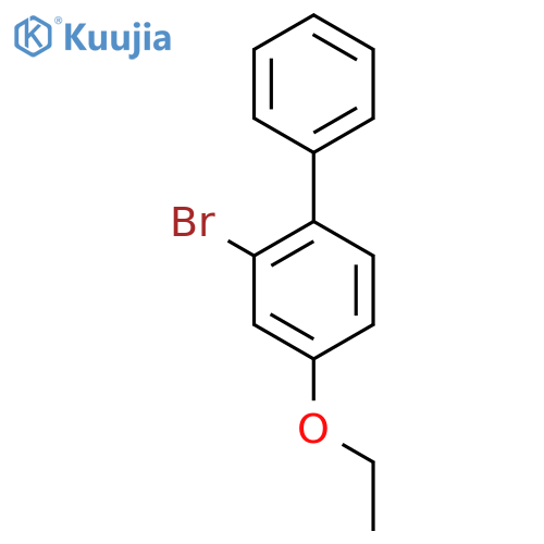 2-Bromo-4-ethoxy-1,1'-biphenyl structure