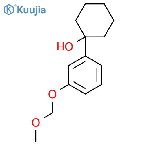 1-(3-(Methoxymethoxy)phenyl)cyclohexanol structure