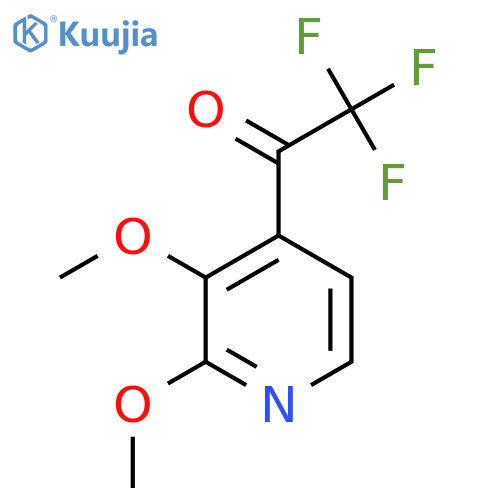 1-(2,3-Dimethoxypyridin-4-yl)-2,2,2-trifluoroethanone structure