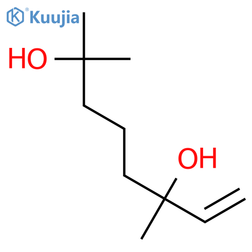 7-Octene-2,6-diol,2,6-dimethyl- structure