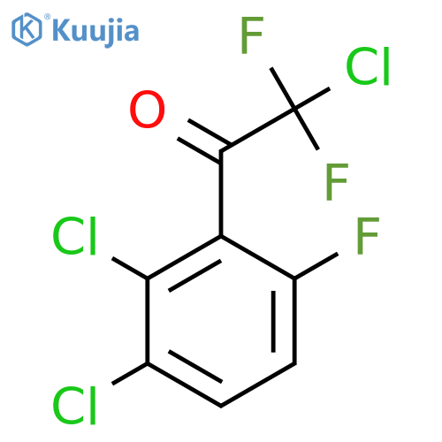 2-Chloro-1-(2,3-dichloro-6-fluorophenyl)-2,2-difluoroethanone structure