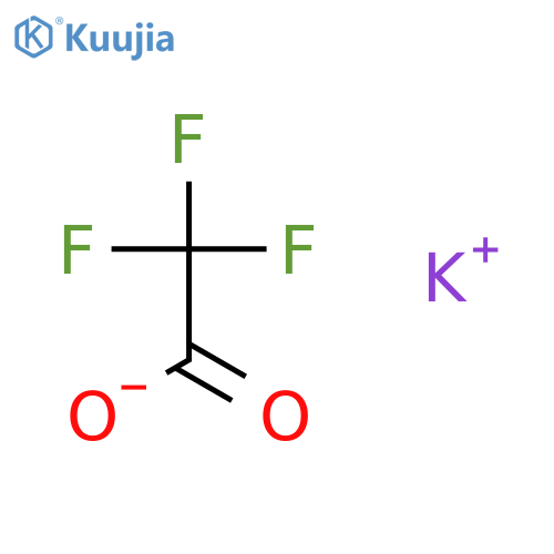 Potassium trifluoroacetate structure