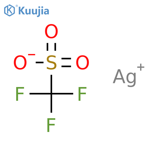Trifluoromethanesulfonic acid silver structure
