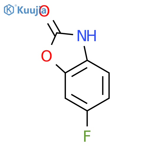 6-fluoro-3H-1,3-benzoxazol-2-one structure