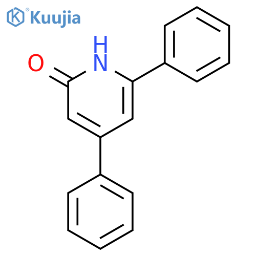 4,6-Diphenylpyridin-2(1H)-one (90%) structure