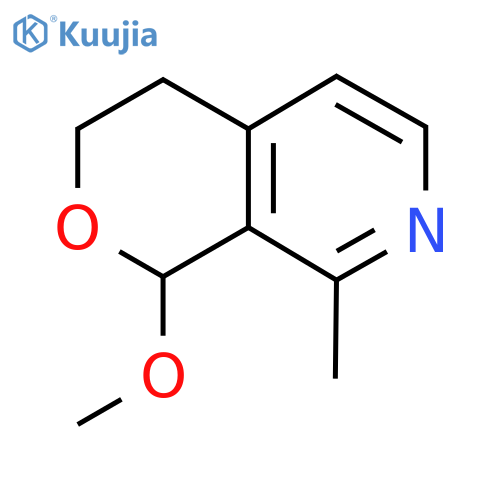 1H-Pyrano[3,4-c]pyridine, 3,4-dihydro-1-methoxy-8-methyl- (9CI) structure