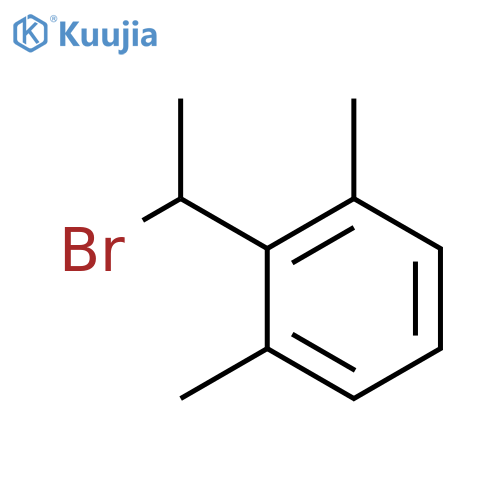 2-(1-Bromoethyl)-1,3-dimethylbenzene structure