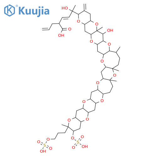 Yessotoxin; Homologue (n = 2), 44-demethylene, 44R-carboxy structure