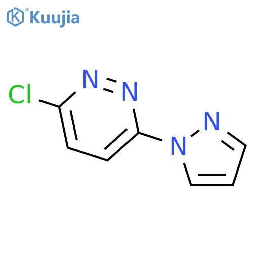 3-Chloro-6-(1H-pyrazol-1-yl)pyridazine structure