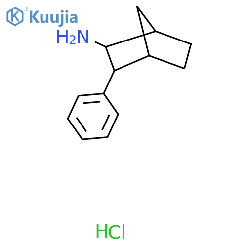 3-phenylbicyclo2.2.1heptan-2-amine hydrochloride structure