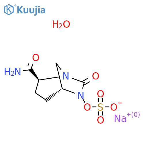 Avibactam sodium hydrate structure