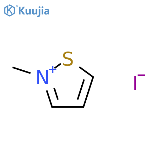 Isothiazolium,2-methyl-, iodide (1:1) structure