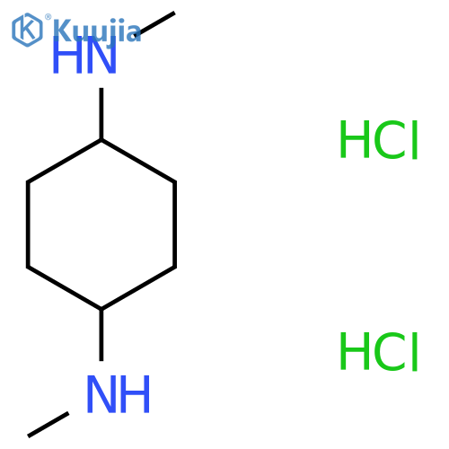 N1,N4-Dimethyl-1,4-cyclohexanediamine dihydrochloride structure