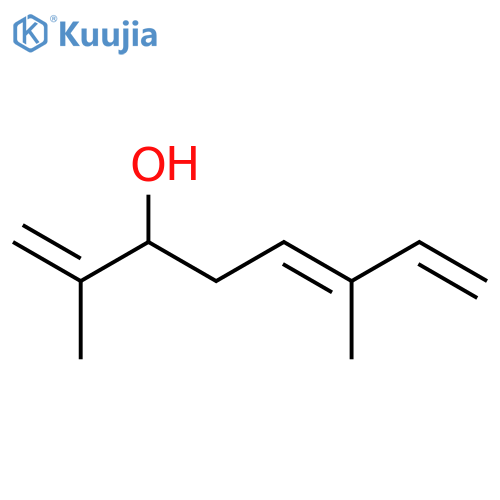 1,5,7-Octatrien-3-ol,2,6-dimethyl- structure