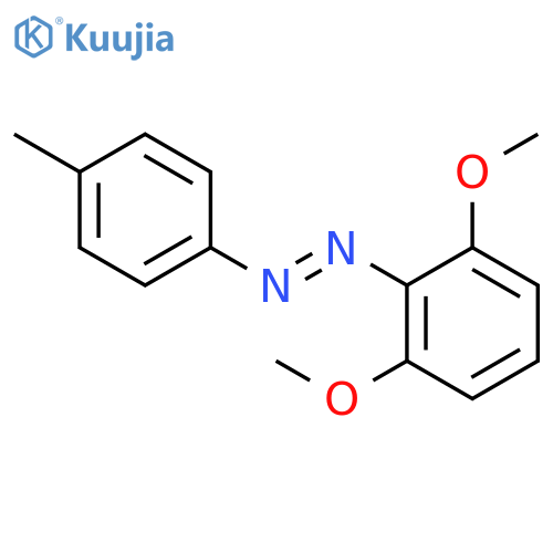 Diazene,1-(2,6-dimethoxyphenyl)-2-(4-methylphenyl)- structure