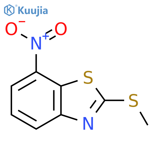 2-(Methylthio)-7-nitrobenzo[d]thiazole structure