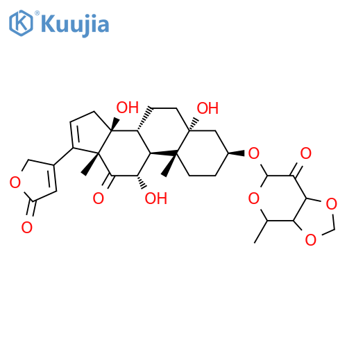 Anodendroside E1; 16,17-Didehydro structure