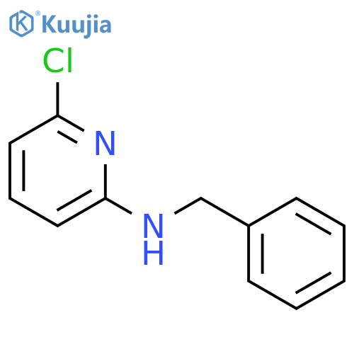 N-Benzyl-6-chloro-2-pyridinamine structure