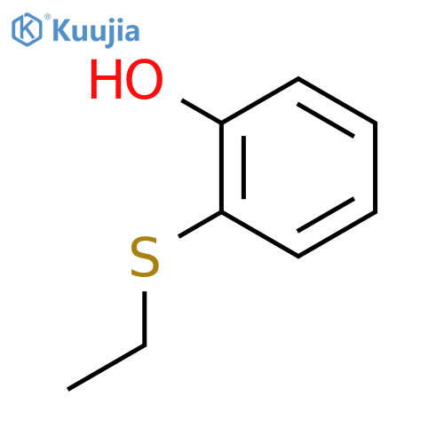 Phenol, 2-(ethylthio)- structure