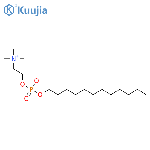 Dodecylphosphocholine structure