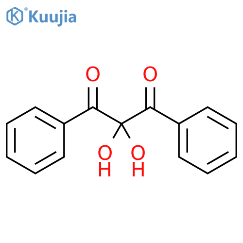 1,3-Propanedione, 2,2-dihydroxy-1,3-diphenyl- structure