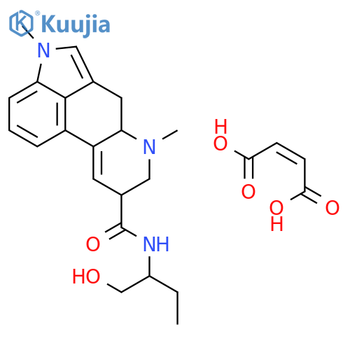 1-Methyl-D-lysergic acid butanolamide dimaleate structure