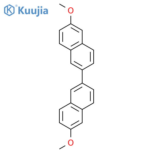 6,6'-Dimethoxy-2,2'-binaphthalene structure