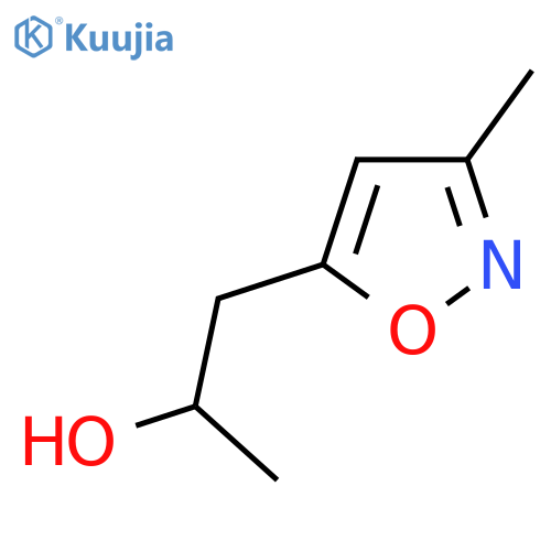 1-(3-methyl-1,2-oxazol-5-yl)propan-2-ol structure
