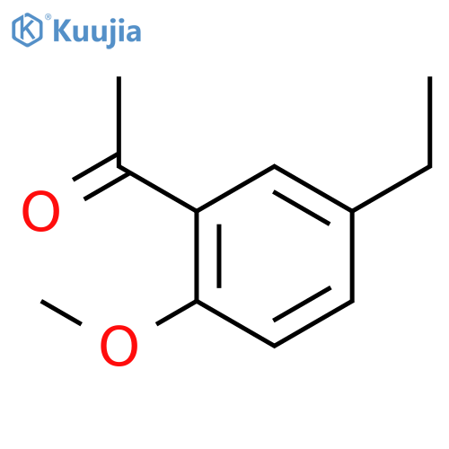 1-(5-ethyl-2-methoxyphenyl)ethanone structure