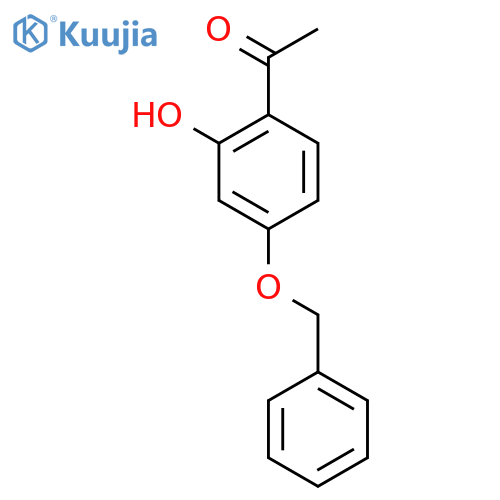1-[4-(benzyloxy)-2-hydroxyphenyl]ethan-1-one structure