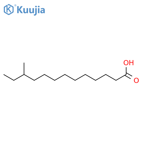 Tridecanoic acid,11-methyl- structure