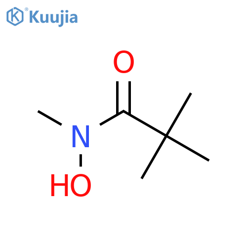 Propanamide,N-hydroxy-N,2,2-trimethyl- structure