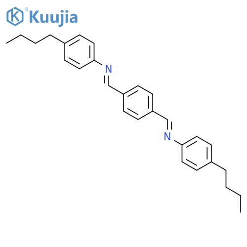 Terephthalylidene bis(p-butylaniline) structure