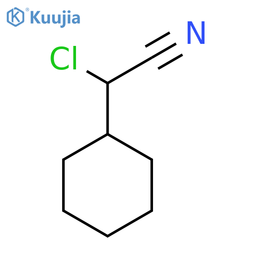 2-Chloro-2-cyclohexylacetonitrile structure