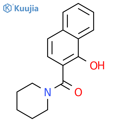 Methanone,(1-hydroxy-2-naphthalenyl)-1-piperidinyl- structure