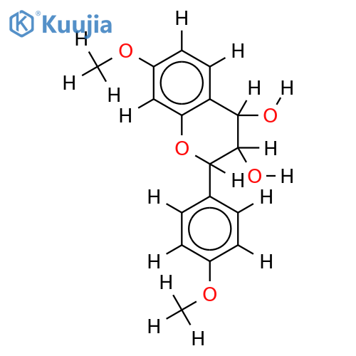 (2R,3S,4S)-2,3-trans-3,4-cis-7,4'-dimethoxy-3,4-flavandiol structure